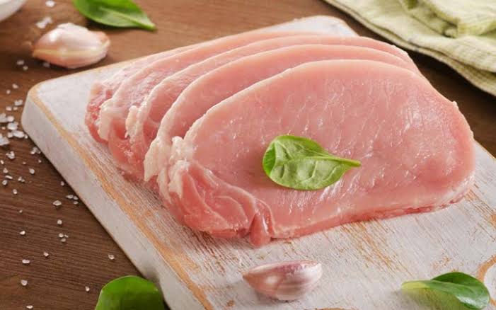 豚肉の切り身の画像
